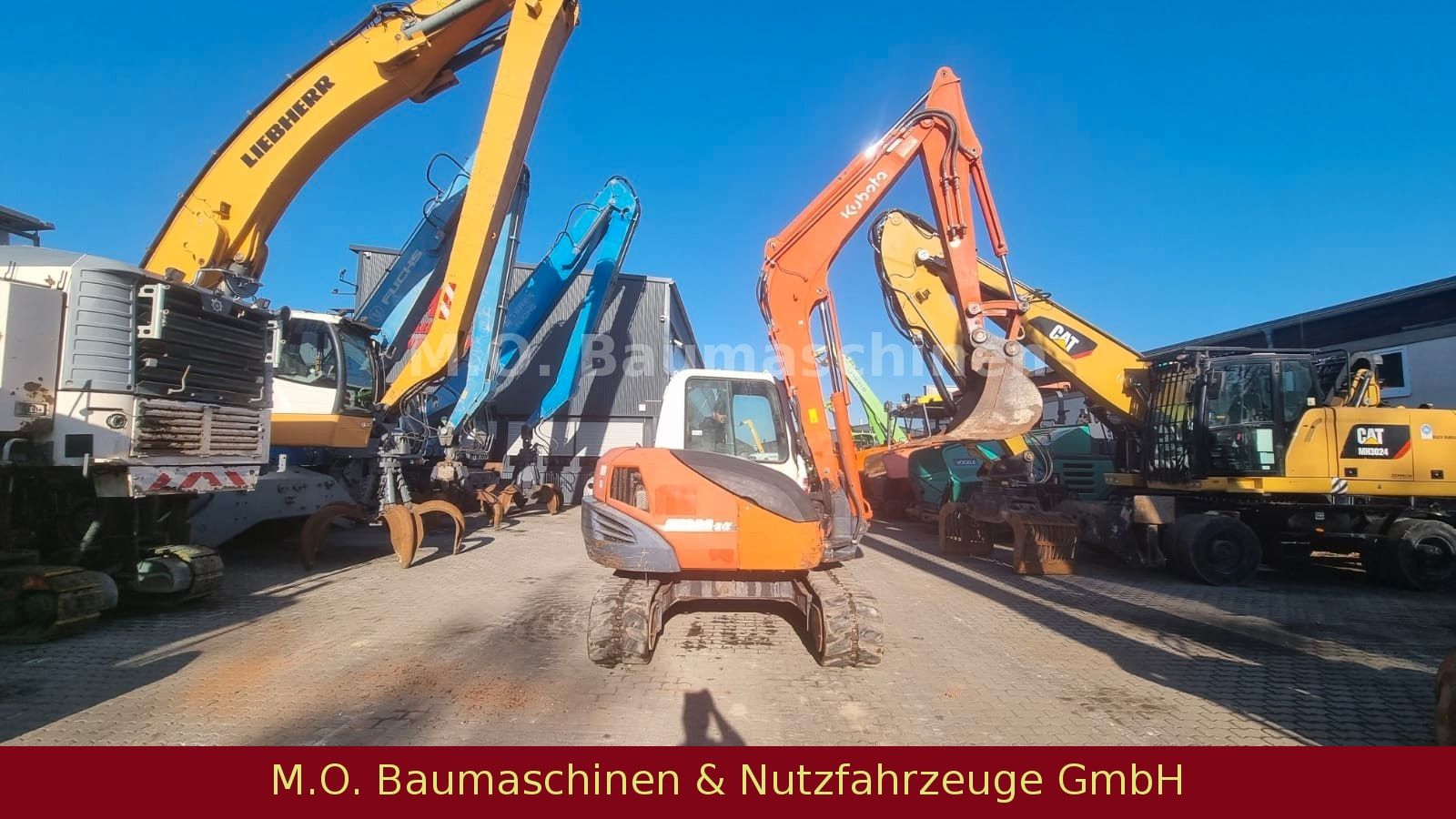 Fahrzeugabbildung Kubota KX 080-3 / SW / Hammerline /