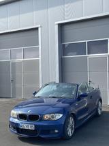 BMW 123d Cabrio - M-Paket Xenon PDC - blaue BMW 123