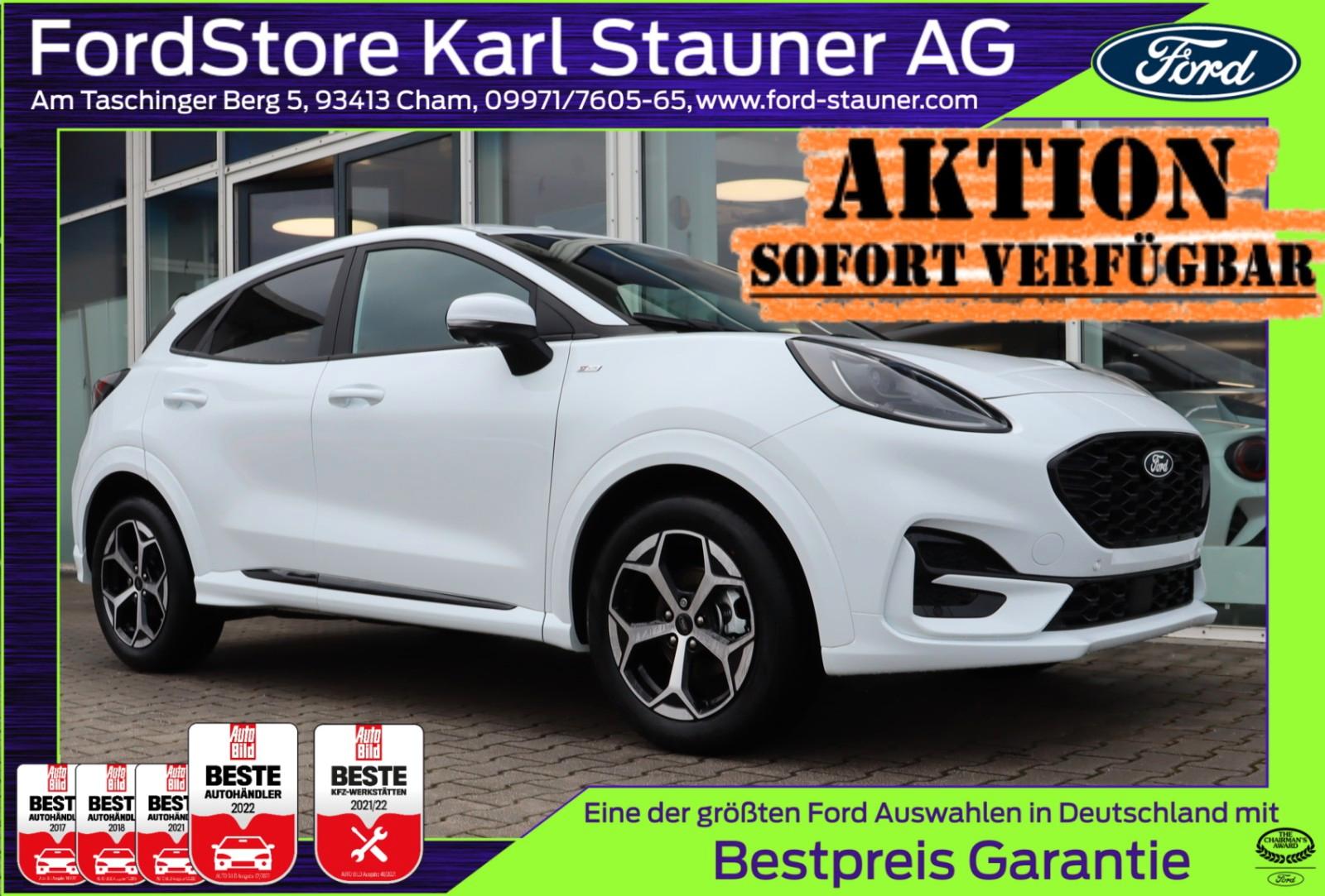 Ford Puma ST-Line 1.0 MHEV ACC Kamera 17" LMF