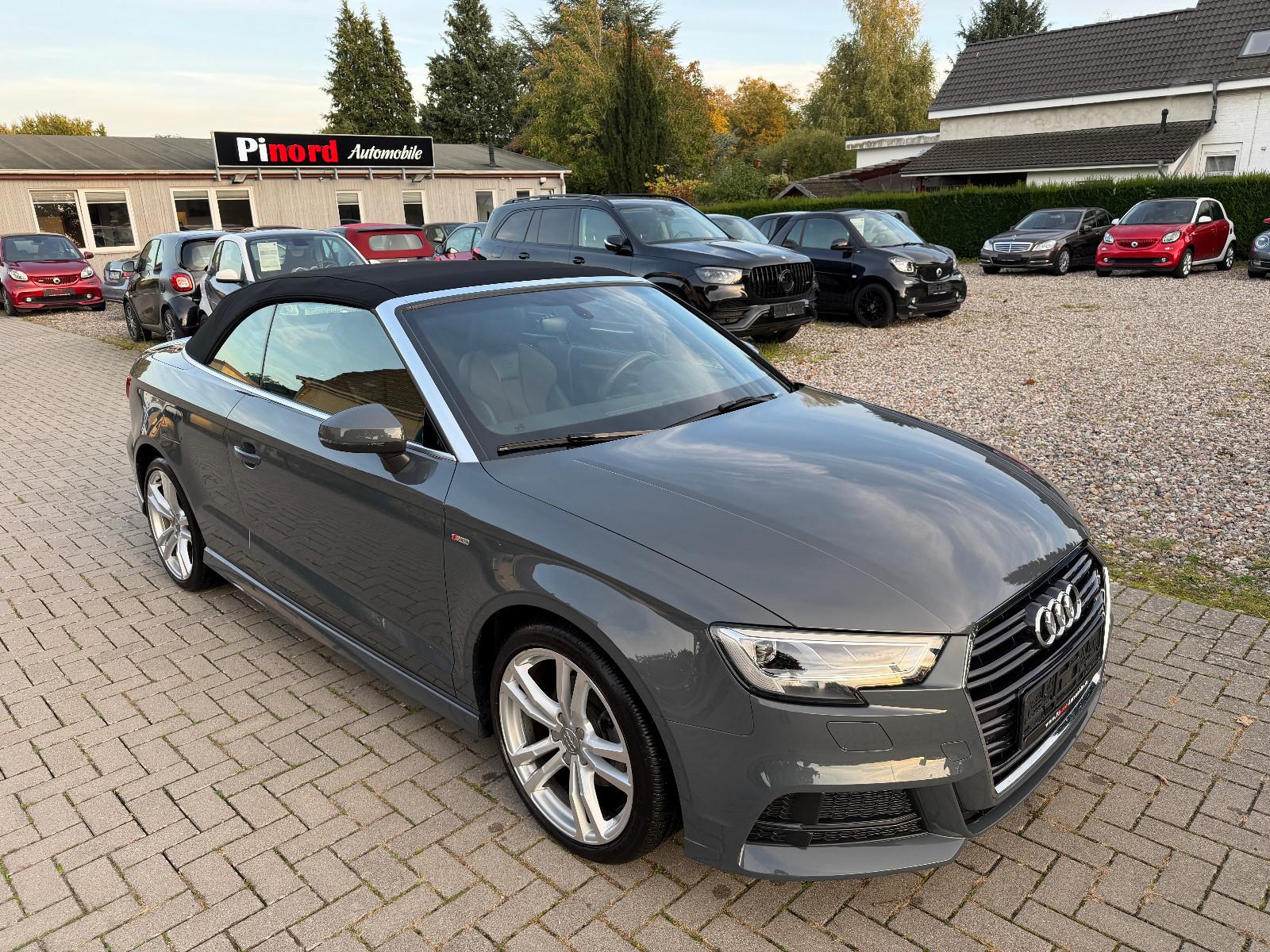 Audi A3 Cabriolet 35 TFSI S LINE-LED-NAVI-DAB-AHK-B&O