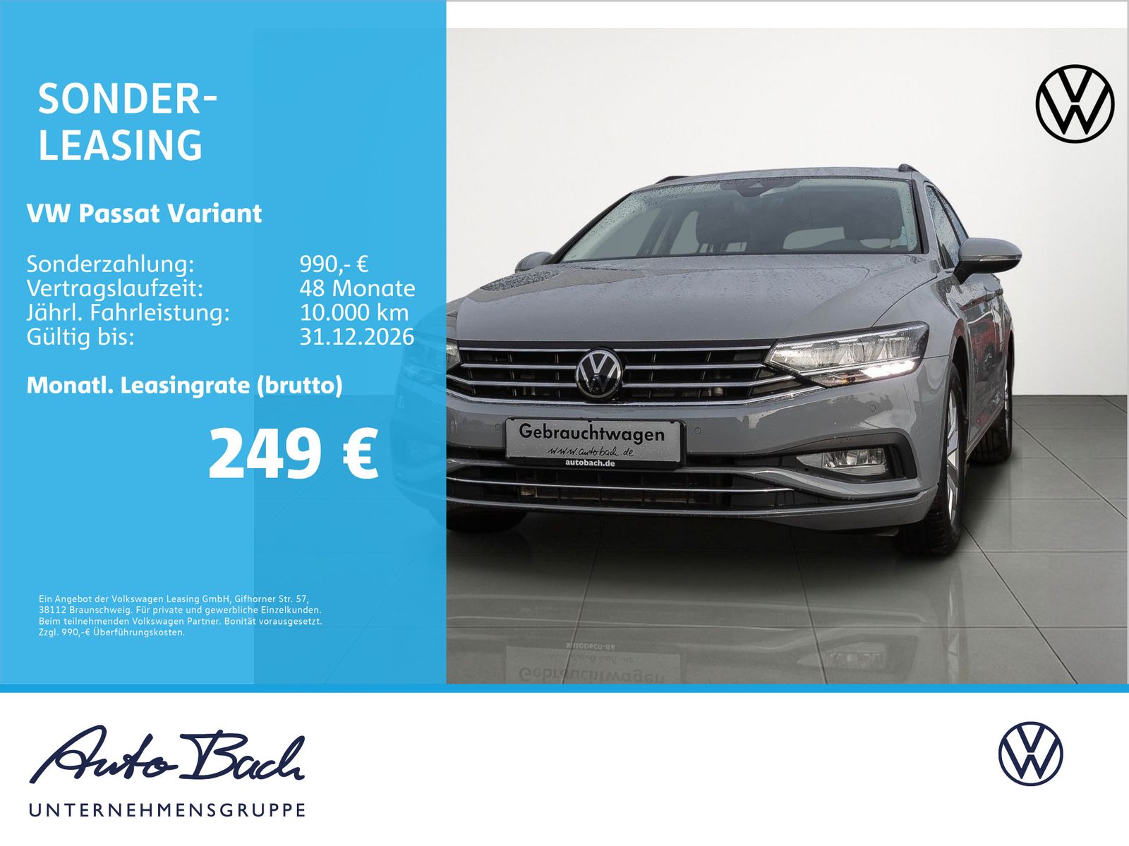Volkswagen Passat Variant 2.0 TDI Business DSG LED ACC AHK imagem 2