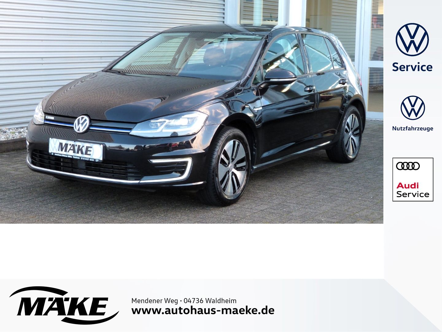 e-Golf Navi, LED, SHZ, PDC+, 2-Zonen Climatronic