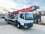 Mercedes-Benz Atego 815 Dachdecker Kran 34m Seilwinde - Mercedes-Benz Atego 815