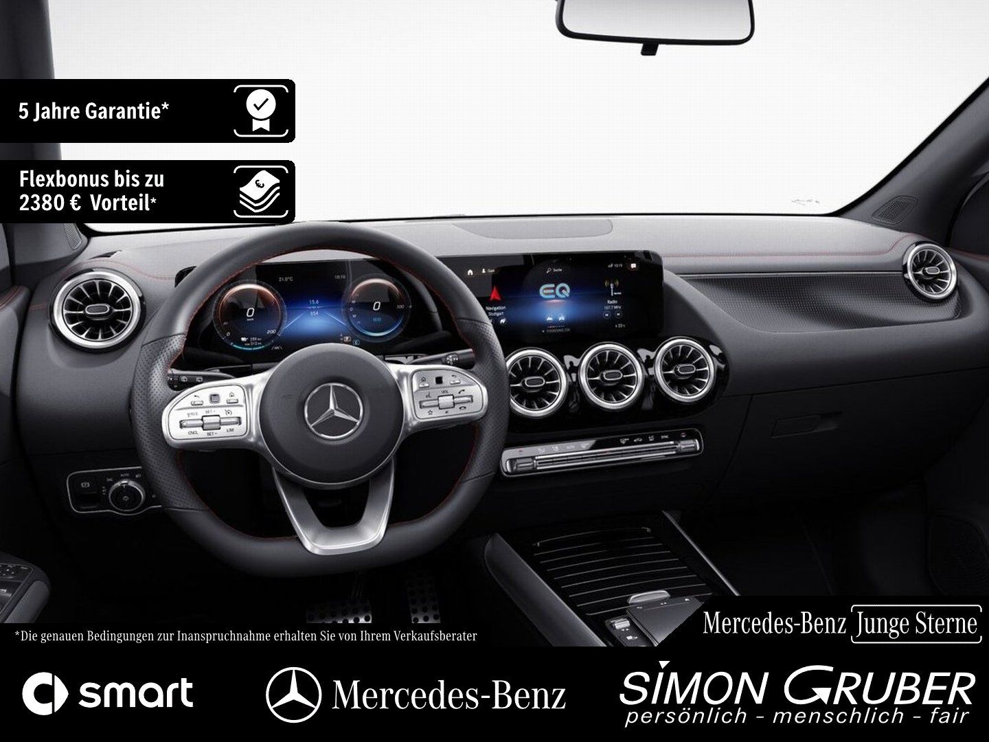 Fahrzeugabbildung Mercedes-Benz EQA 300 4MATIC AMG Line KeyGo Ambi Kamera LED