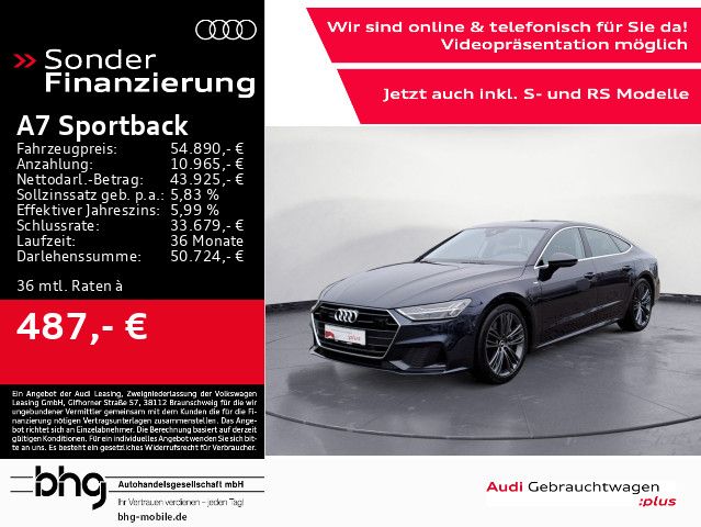 Audi A7 Sportback 50 TFSI e quattro