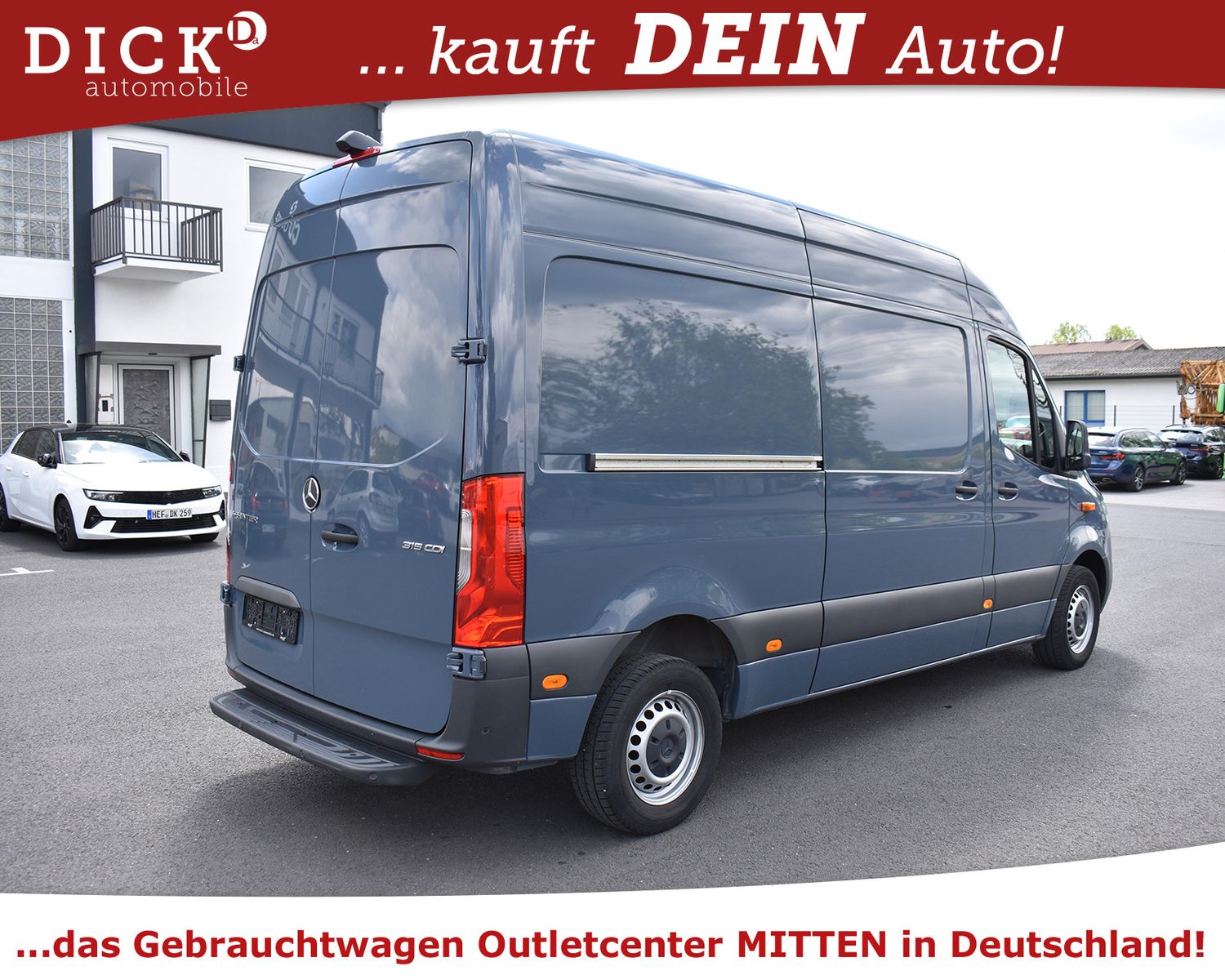 MERCEDES-BENZ Sprinter 315d 9G FWD L2/H2 >LED+NAV+360+ACC+VOLL - Image 8