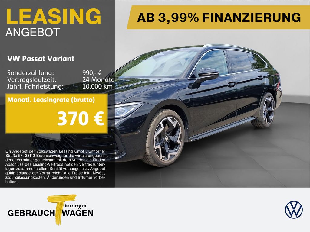 Abbildung Leasingangebot Volkswagen Passat Variant 1.5 eHybrid R-LINE UPE80 LEDER PA
