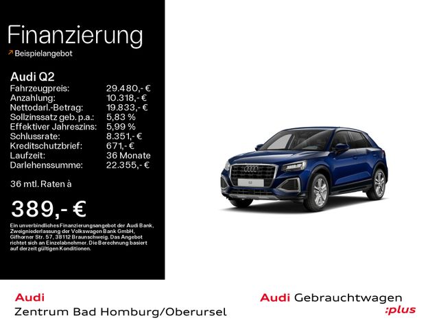 Audi Q2 Advanced 30 TFSI*Navi*LED*Alu*AHK*PDC*Virtual