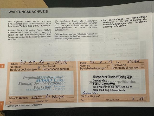 Citroën C4 PicassoSpacetourer Selection *1.HAND*KAM*AHK