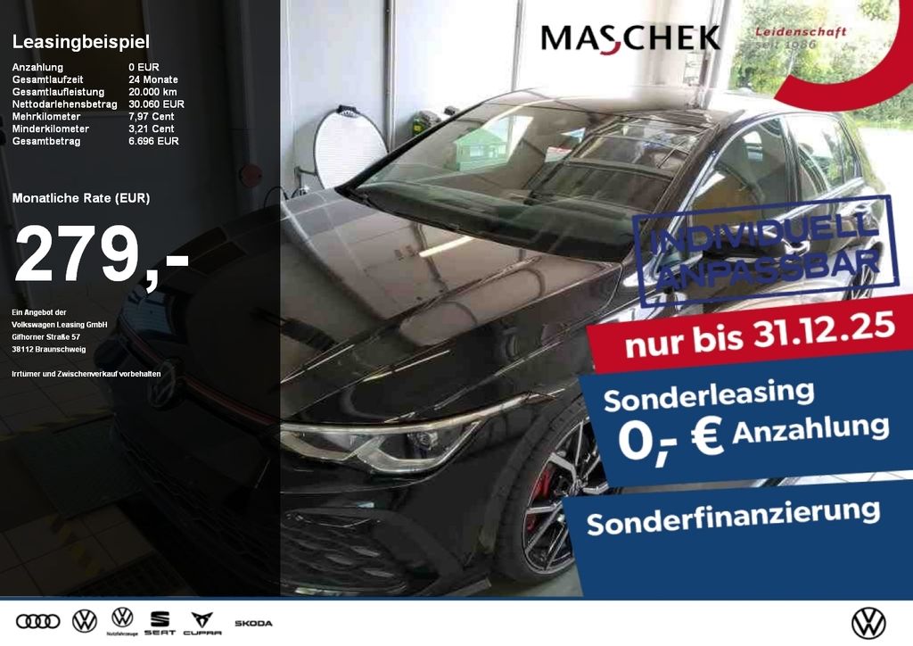 Golf GTI Sonderleasing DCC Standh Harman Estoril