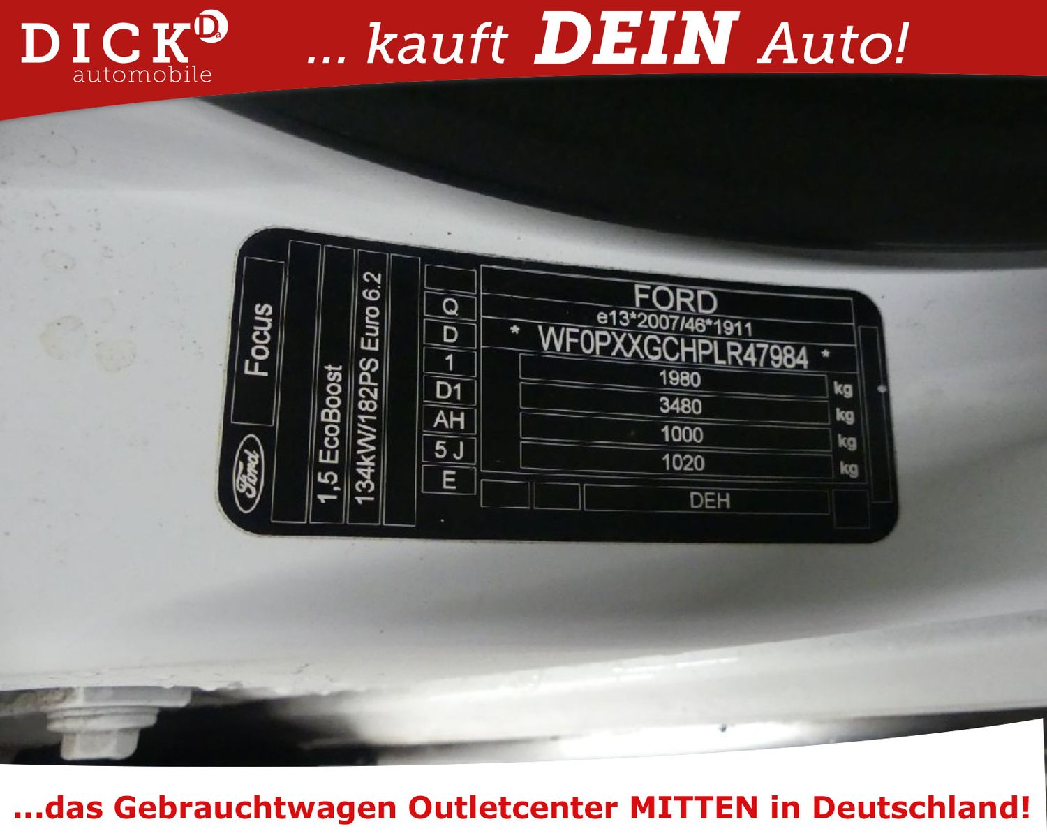 Fahrzeugabbildung Ford Focus 1.5 Aut. Vignale LED+/ACC/STANDHZ/B&O/PANO