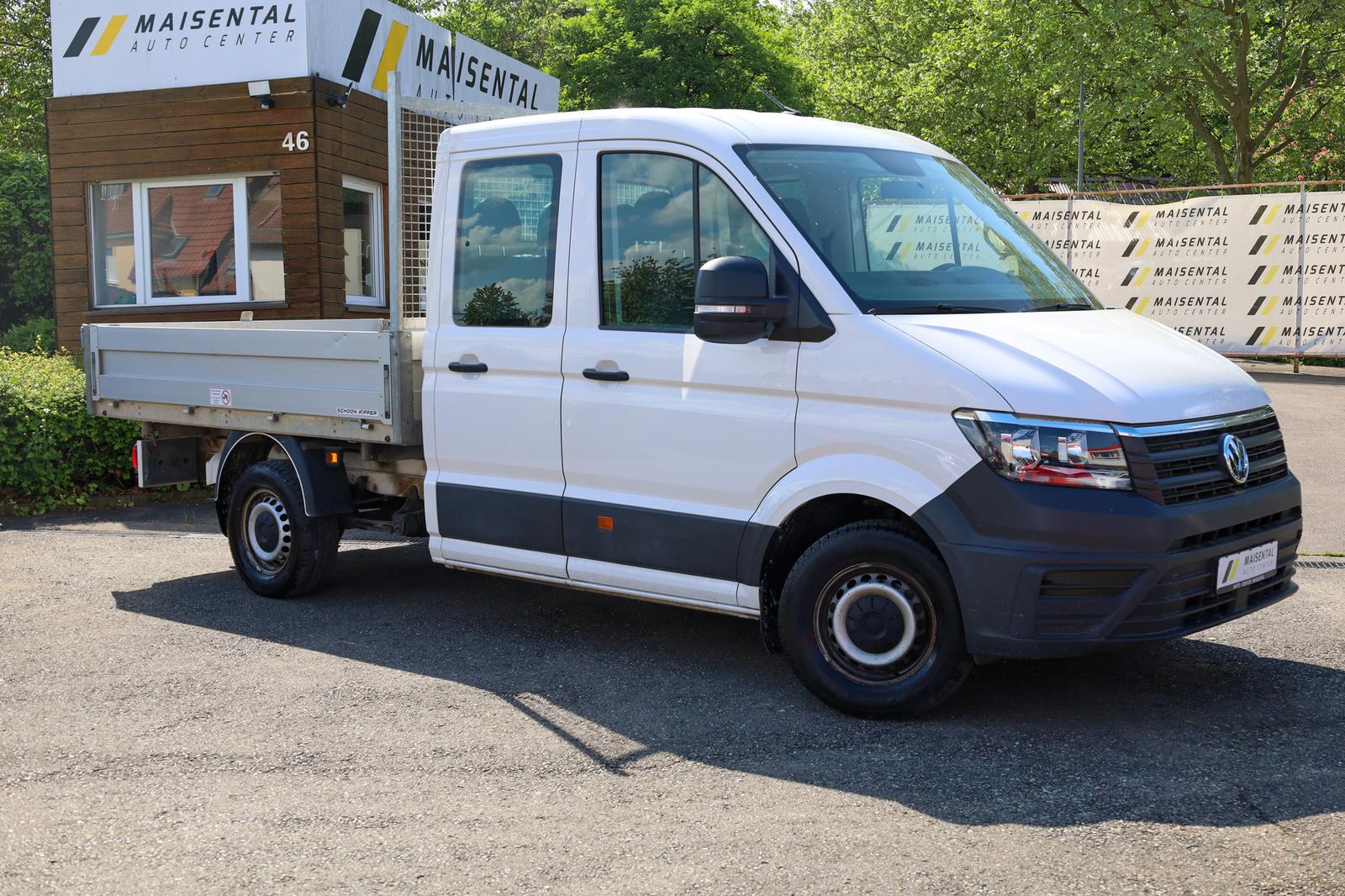 Volkswagen Crafter Pritsche 35 DOK mittellang|3Seitenkipper