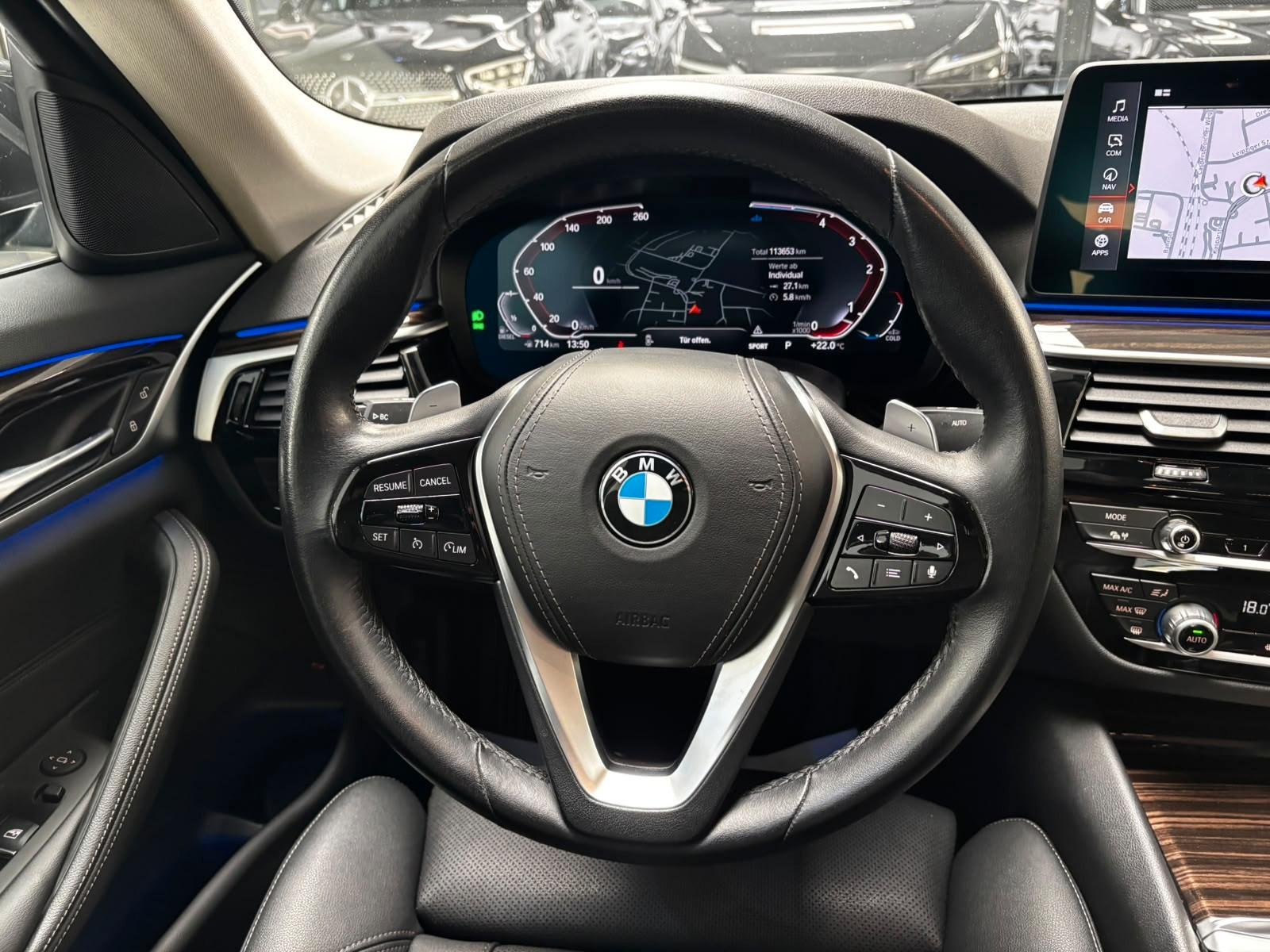 BMW 520 d Limousine 1.Hand LIC-PROF, миниатюра 4