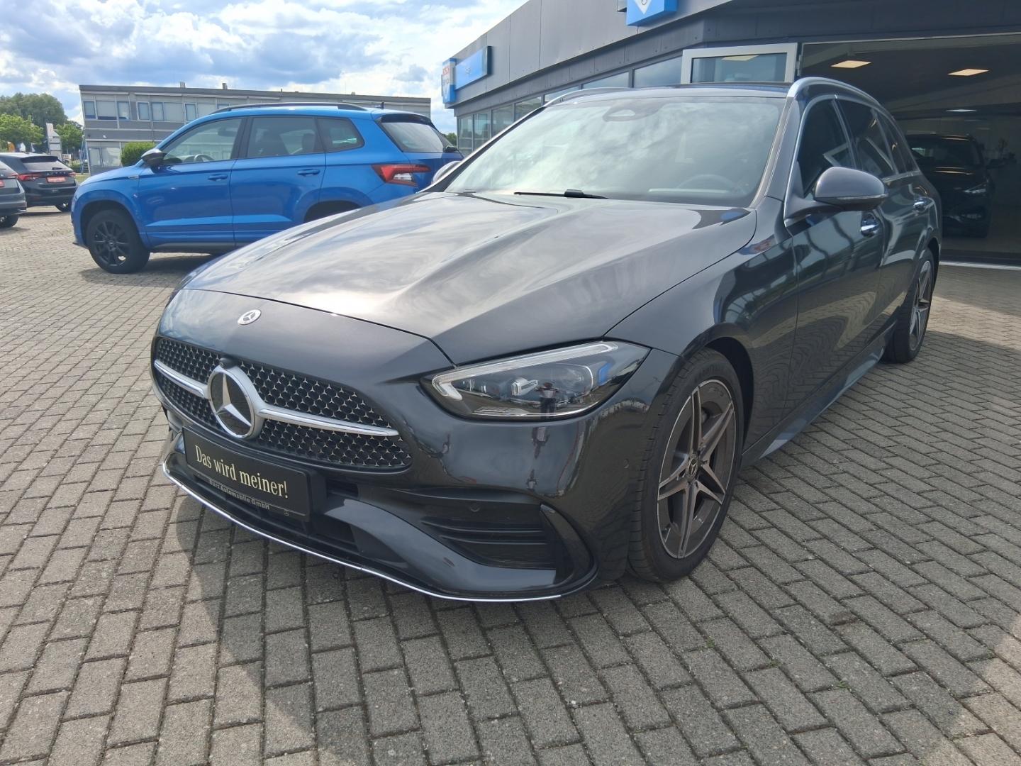 Mercedes-Benz C 180 T-Modell AMG LINE Pano Distronic 360° Totw
