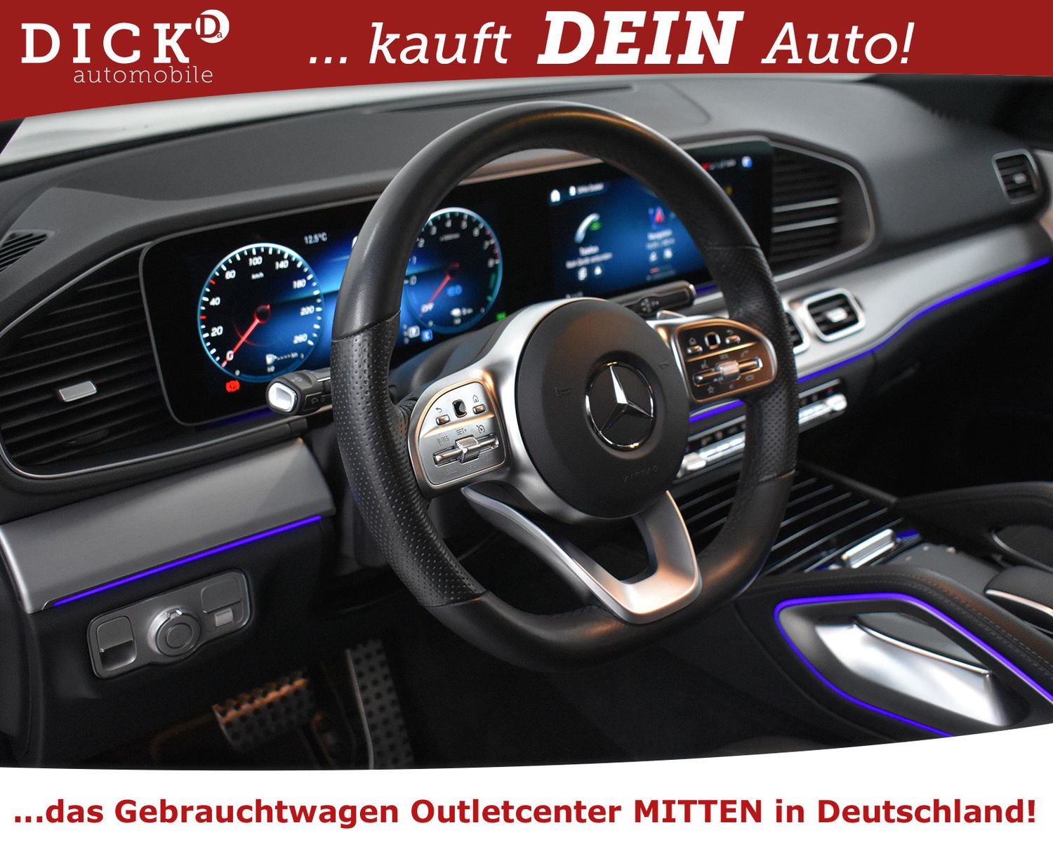 MERCEDES-BENZ GLE350e 4M 2X AMG Line NIGHT+STDHZ+360+WIDES+AHK - Image 10