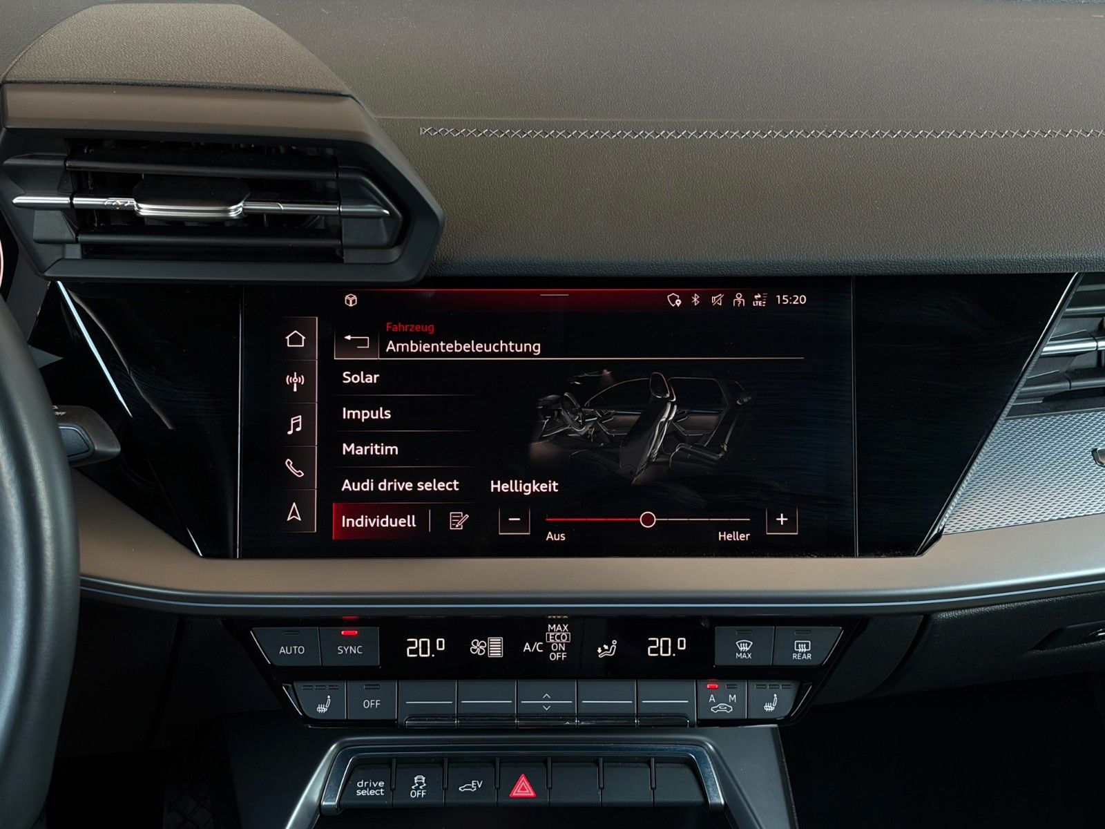 Fahrzeugabbildung Audi A3 Sportback 40 TFSIe Virtual 2Z-Klima PDC SHZ