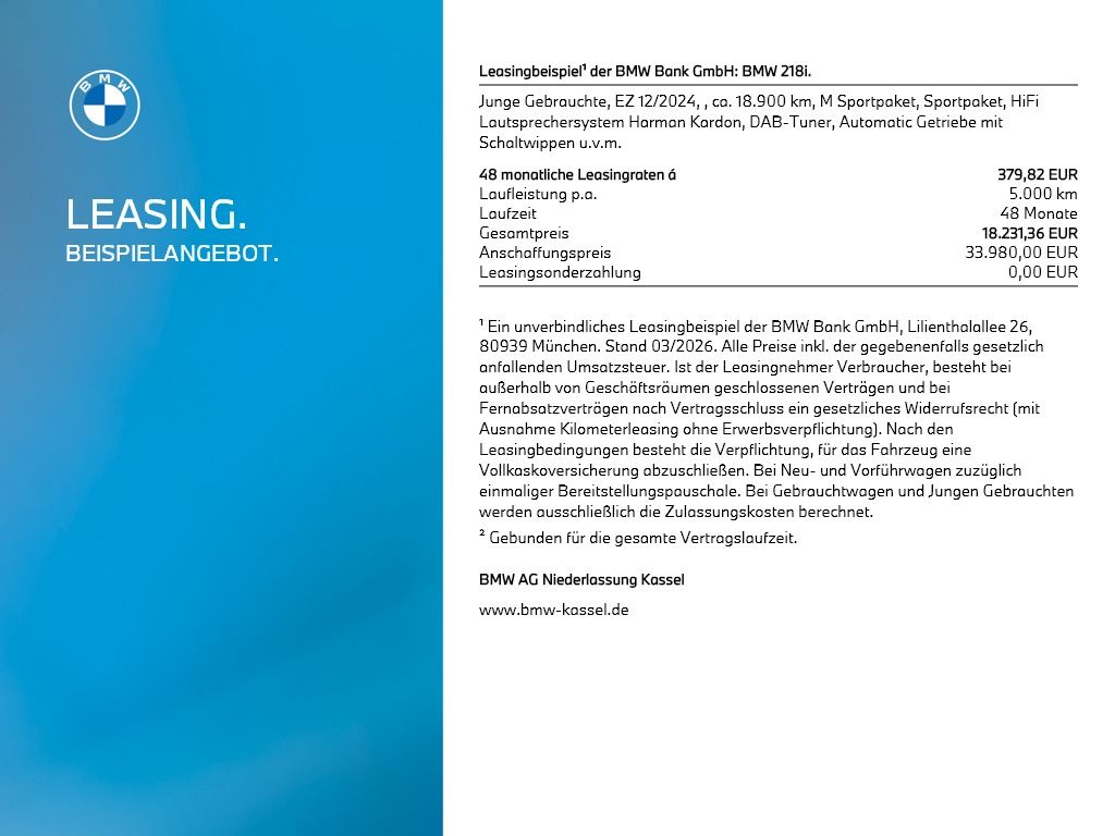 BMW 218 Active Tourer - Bild 2