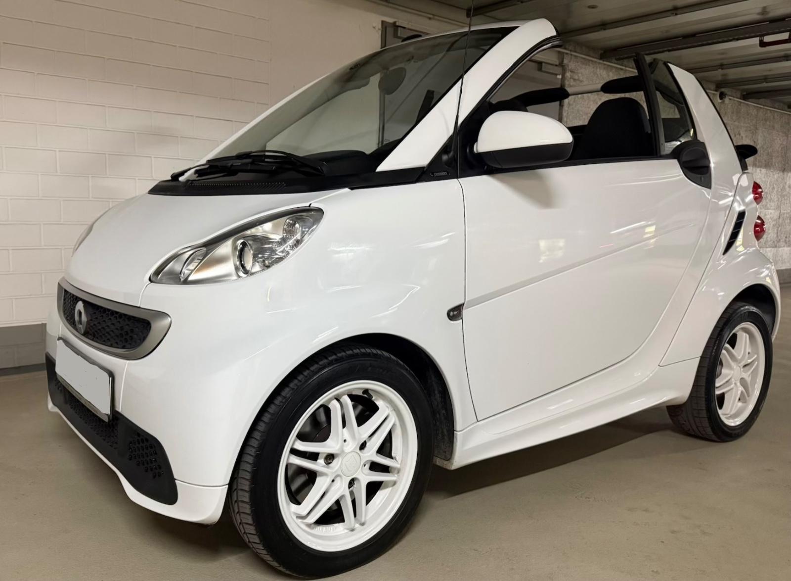 Smart ForTwo Cabrio Brabus Felgen;Shz; 1.HAND;TÜV NEU