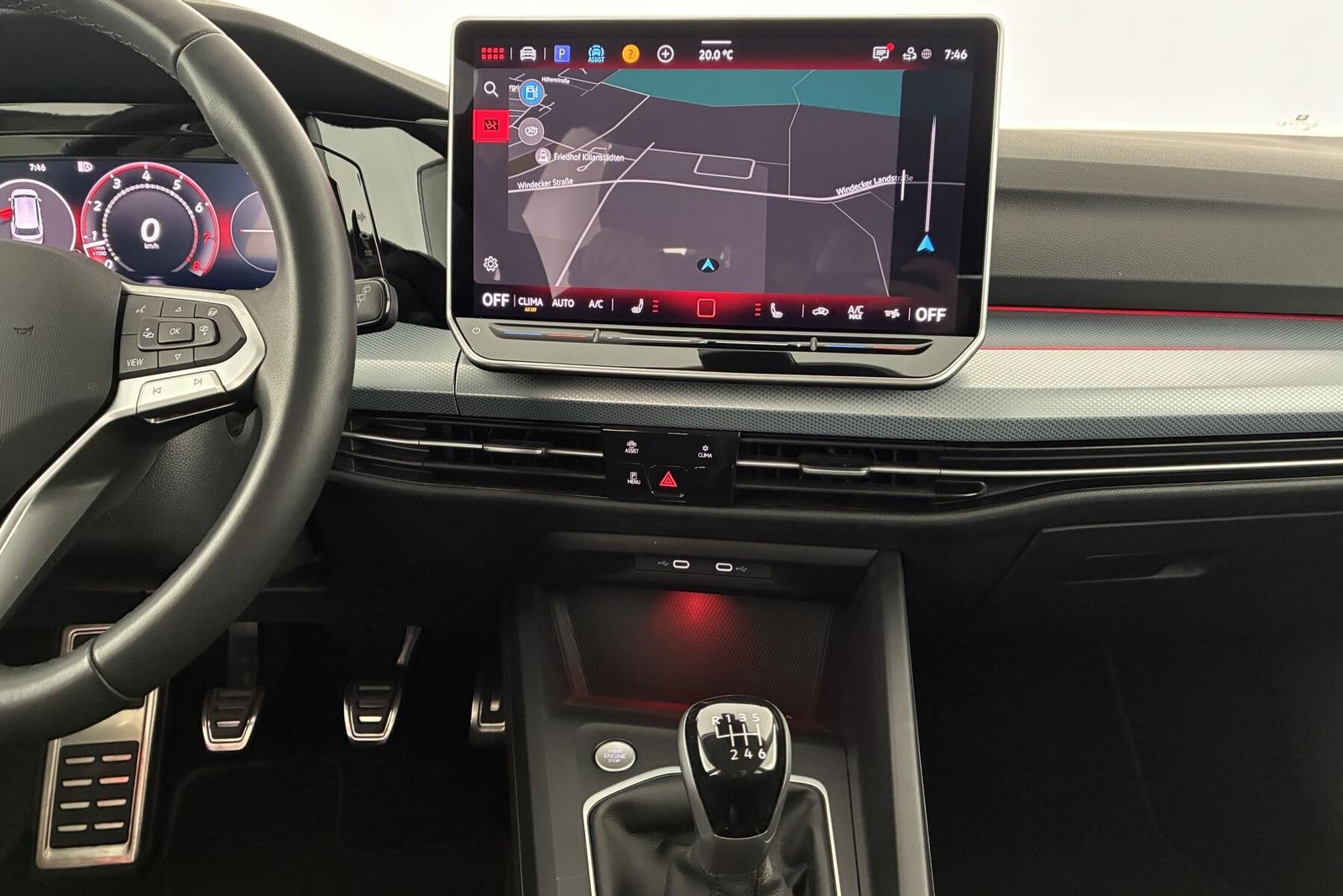 Volkswagen Golf VIII 1.5 TSI Goal Navi ACC LED AHK RFK PDC, миниатюра 12