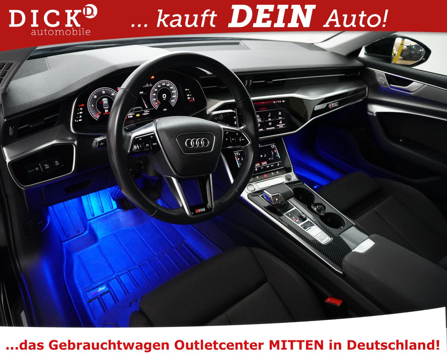 Fahrzeugabbildung Audi A6 50d Quat Sport S LINE 19"+MATR+360+VIRTU+MEMO