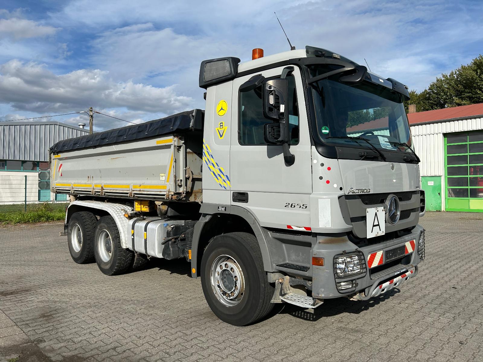Mercedes-Benz Actors 2651 / 6x4 / Meiller Bordmatik Retarder