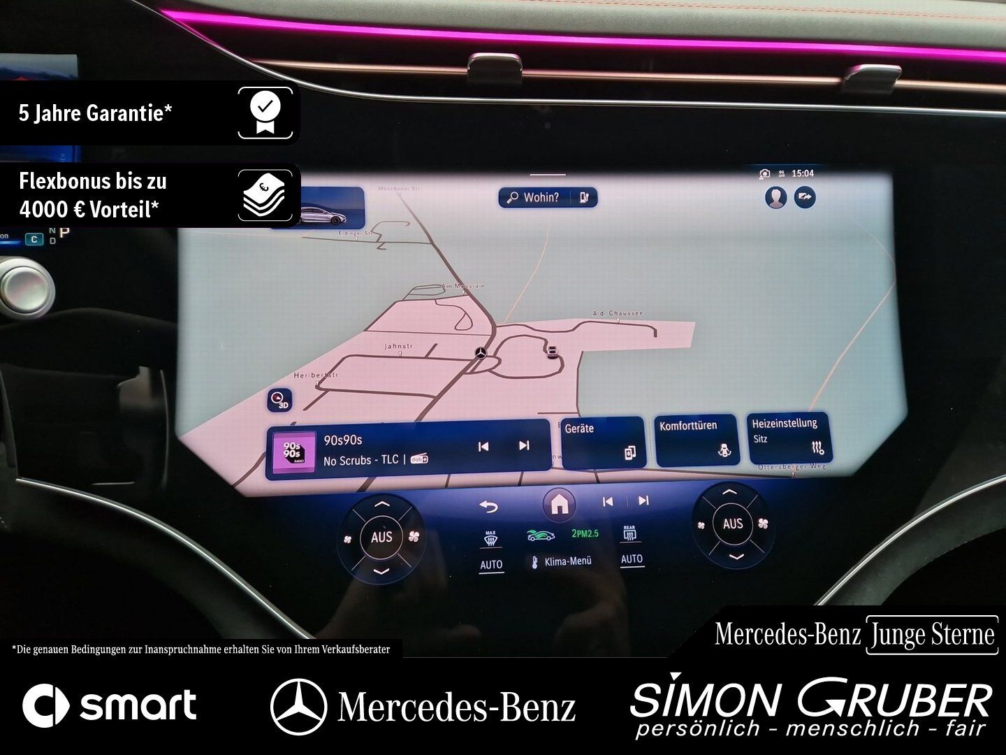 Fahrzeugabbildung Mercedes-Benz EQS 53 4M+ 4*Massage/4*Sitzklima TV Mod25 118kwh