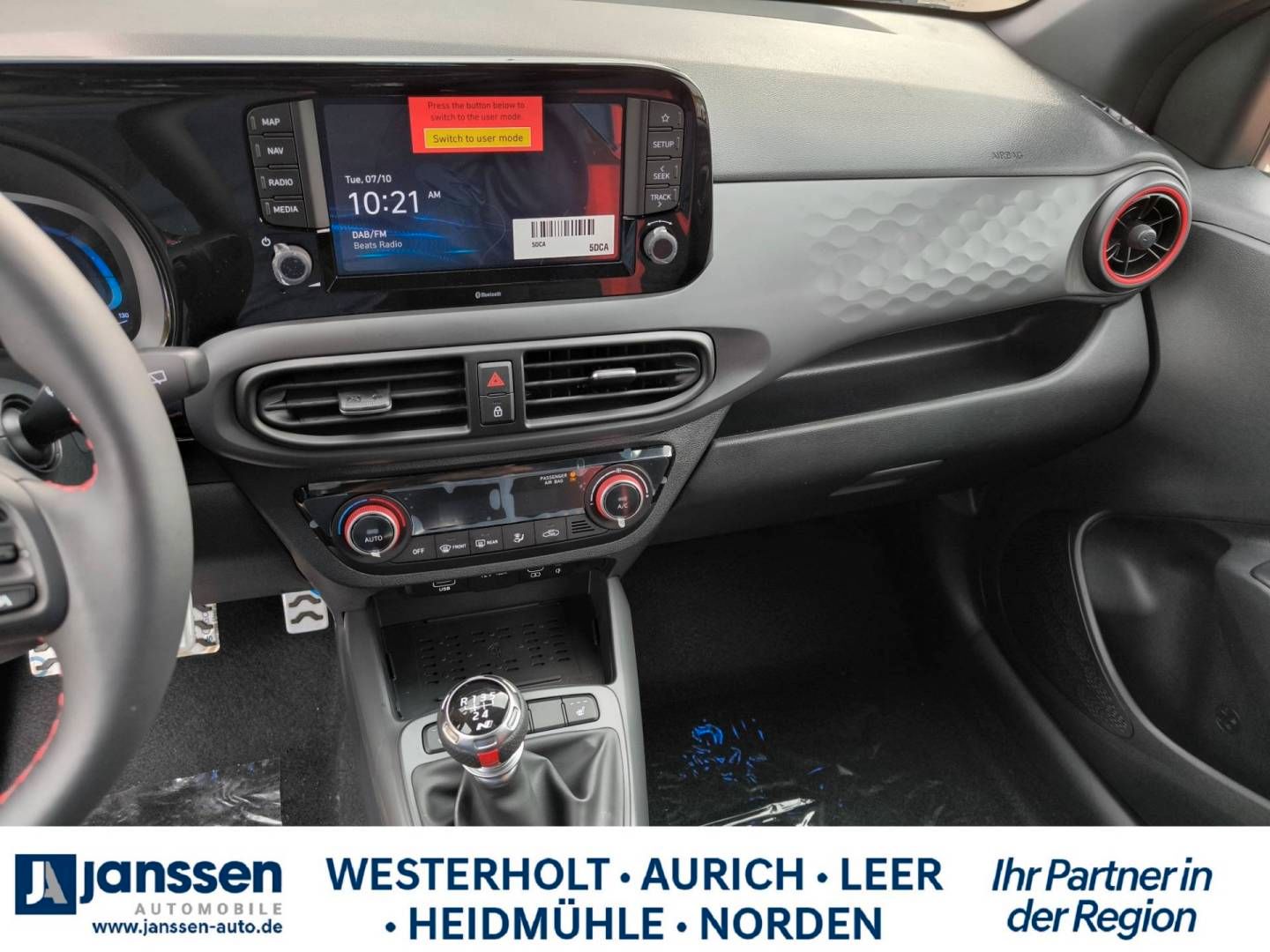 Fahrzeugabbildung Hyundai i10 1.0 N Line/ PDC hinten/Rückfahrkamera/Navi/D