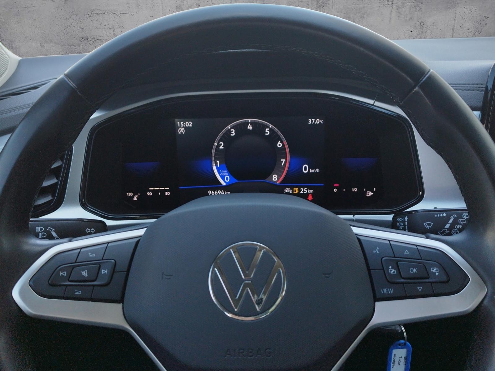Volkswagen T-Roc Life 1.0 TSI LED/SHZ/PARKLENK, миниатюра 14