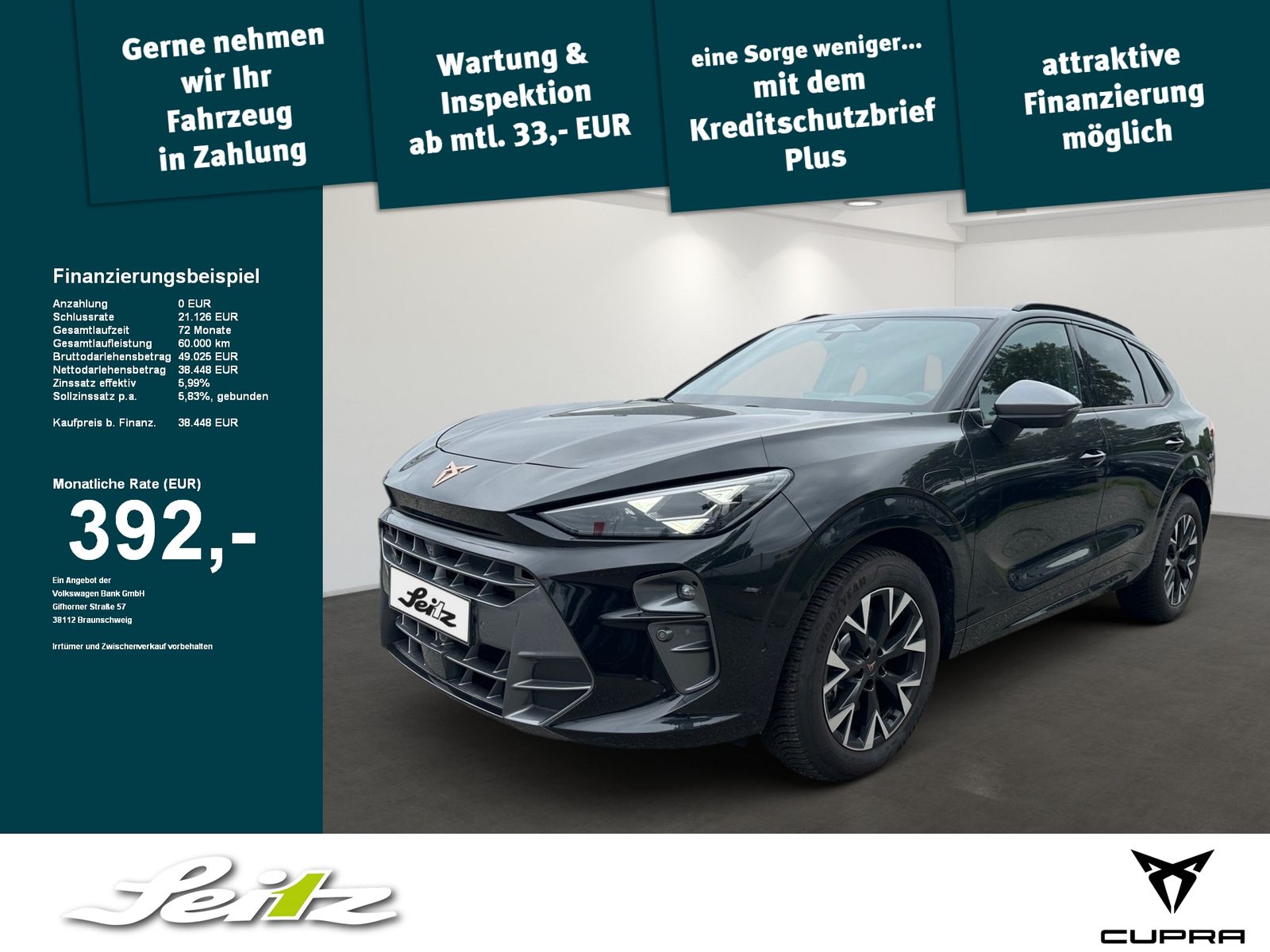 CUPRA Terramar 1.5 TSI e-Hybrid *HEAD-UP*MATRIX*KAMERA