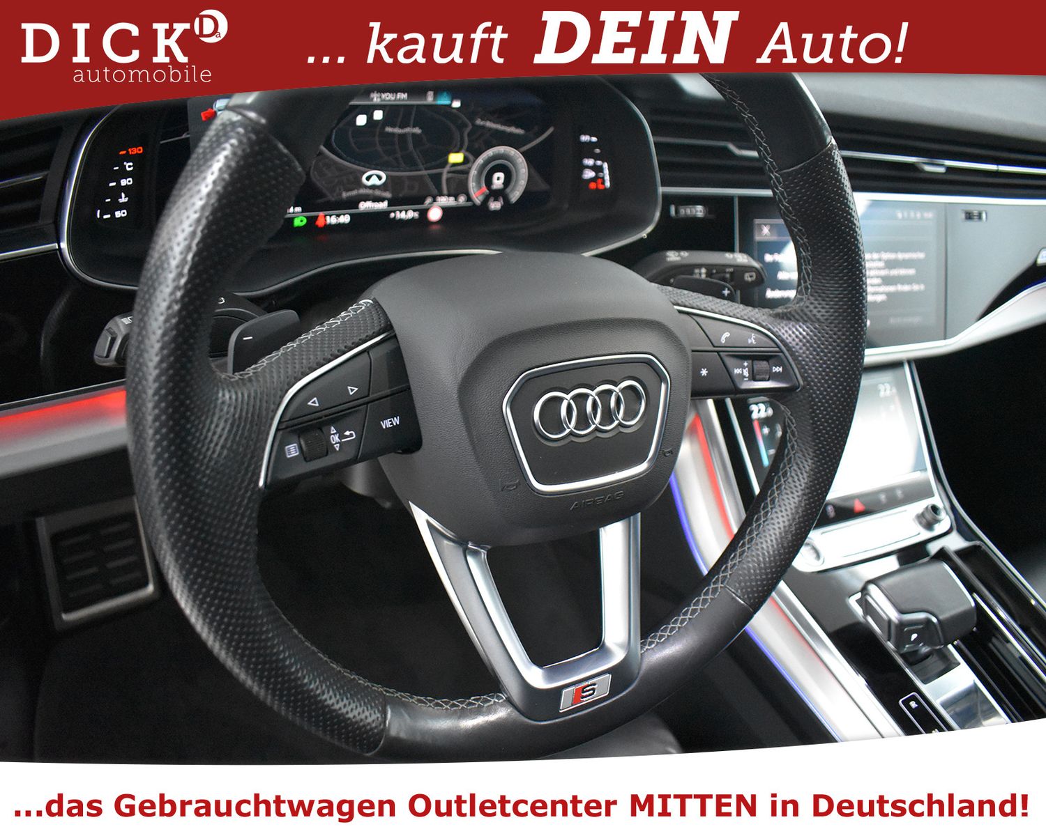 AUDI Q7 50d Quatt S LINE COMPET+PANO+B&O+MEMO+VIRTU+ - Image 16