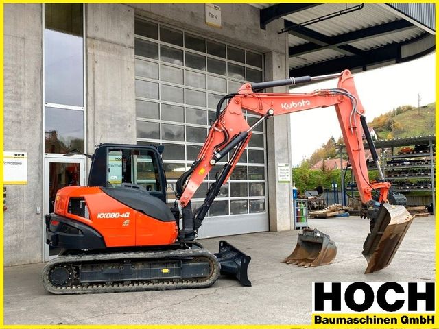 Kubota KX080-4@ 2PGL MS08 Löffel **Original 650h** TOP