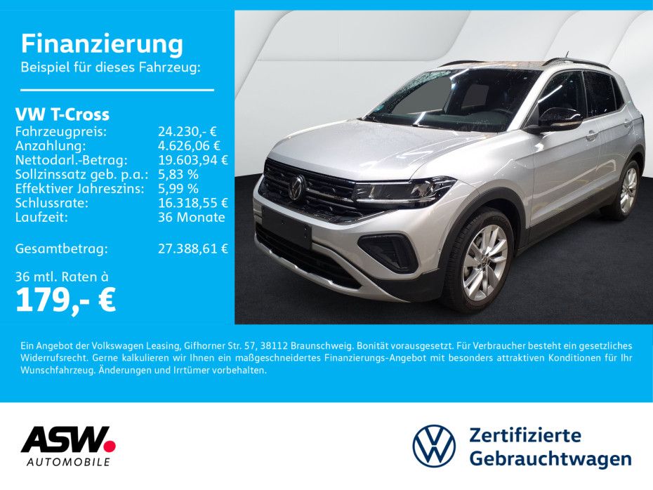 Volkswagen T-Cross Life ENERGY 1.0TSI LED Navi AHK RFK SHZ foto 1