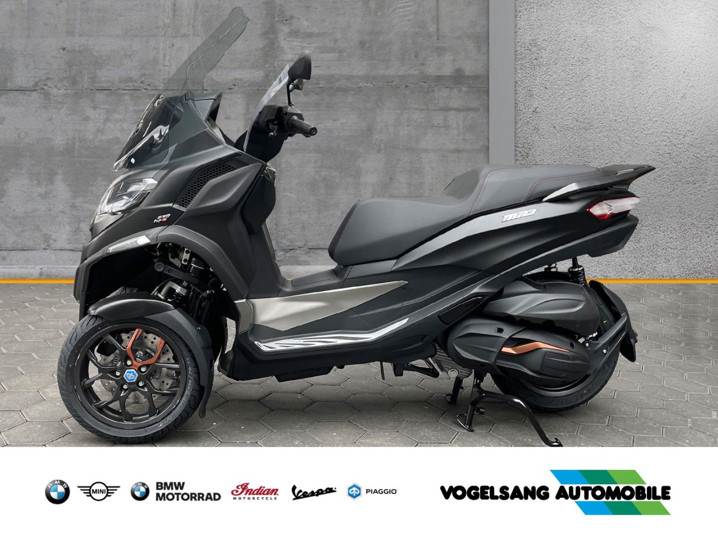 Fahrzeugabbildung Piaggio MP3 530 HPE Exclusive, Rückfahrhilfe / Kamera, T