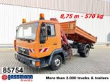 MAN 8.163 4x2 BB mit Kran Fassi F60A.23 - MAN 8 163