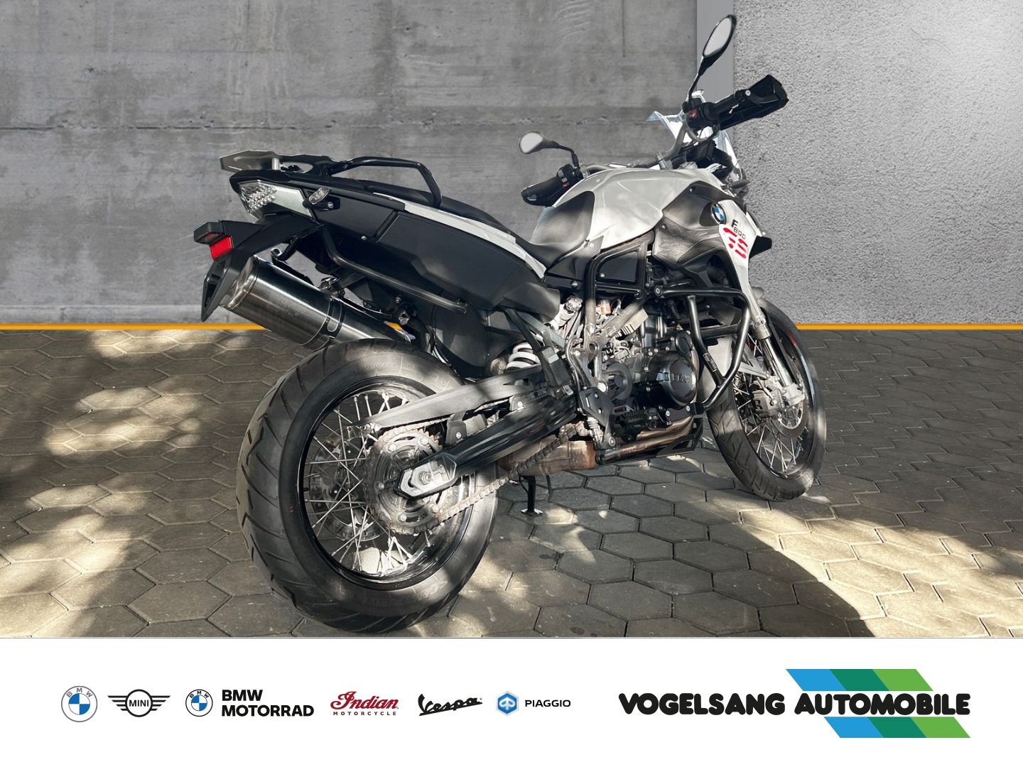 Fahrzeugabbildung BMW F 800 GS Tieferlegung, Heizgriffe, LED-Blinkleuc