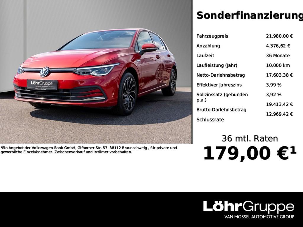 Volkswagen Golf VIII 1.5 eTSI DSG Style LED Plus, App