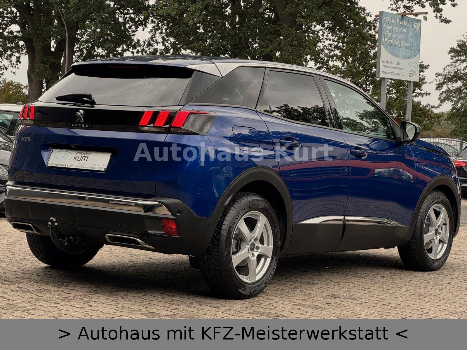 Peugeot 3008 Allure|KAMERA|NAVI|SPUR|AHK|TOTENW|T-LEDER|