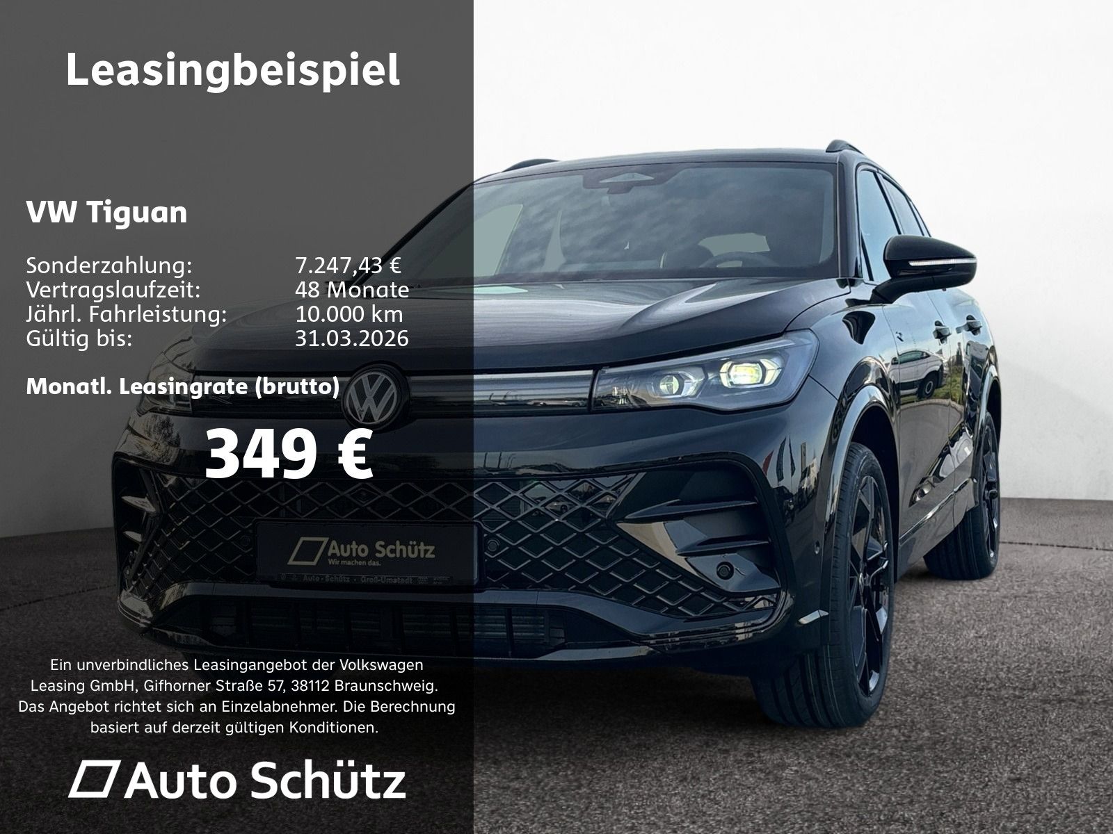 Volkswagen Tiguan R-Line*2.0TDI*4Motion*PANO*Winterreifen*B