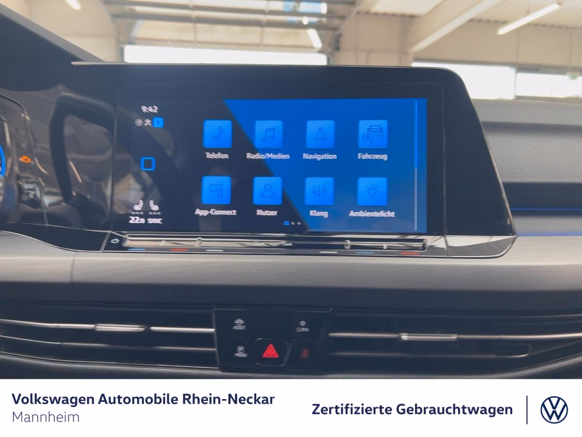 Volkswagen Golf VIII 2.0 TSI Style DSG App-Connect PDC LED, миниатюра 10