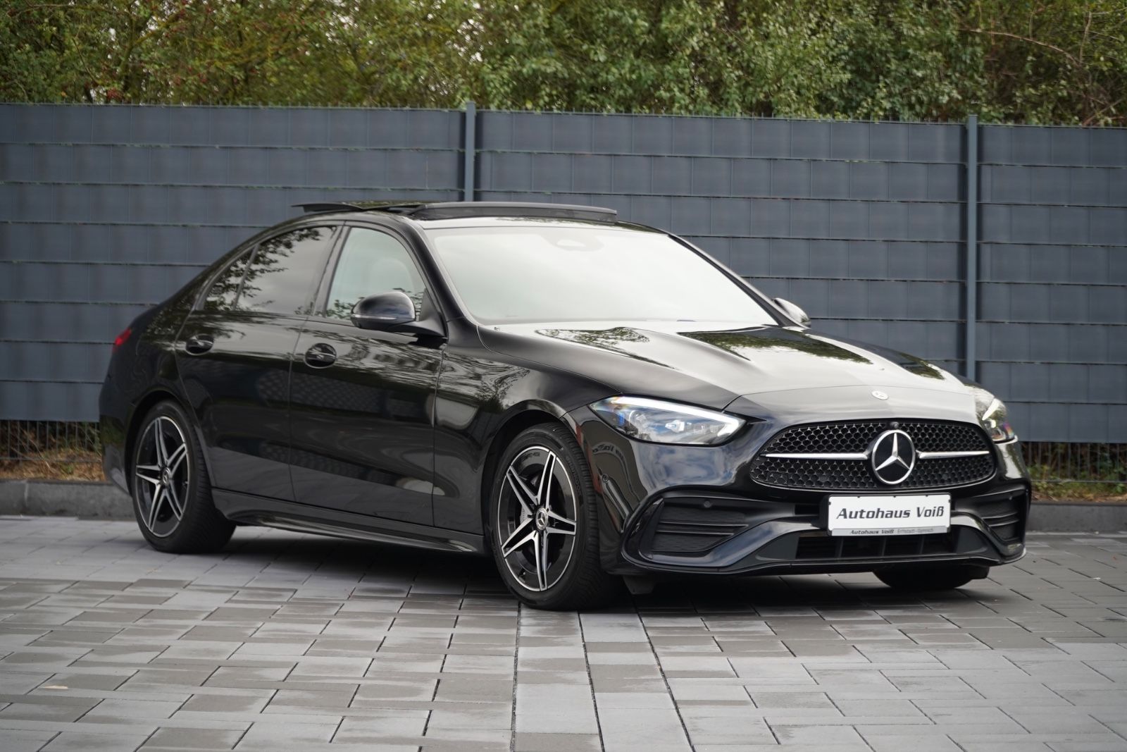 Mercedes-Benz C 200 Limo AMG Line Night Pano Burmester Digital foto 2