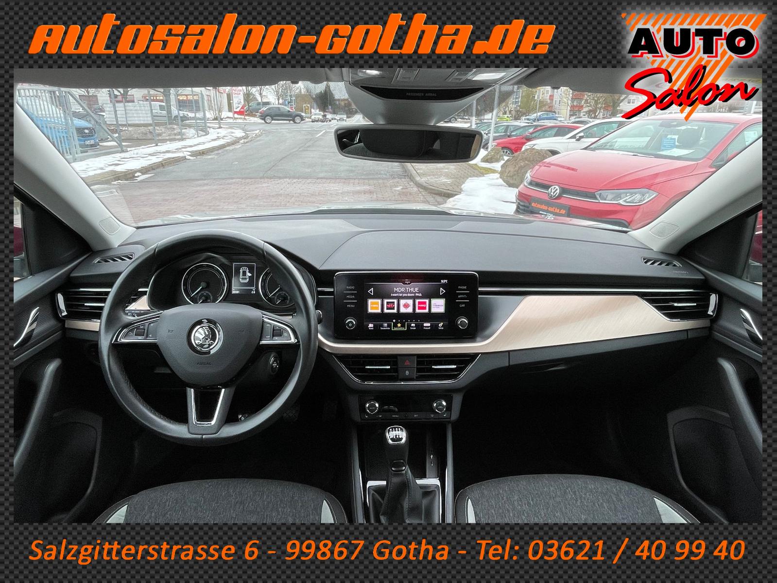 Skoda Kamiq TSI Style Stahlgrau LED+APP LANE SHZ SHEFT, миниатюра 8