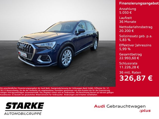 Audi Q3 35 TFSI S tronic advanced NaviPlus APS-Plus S