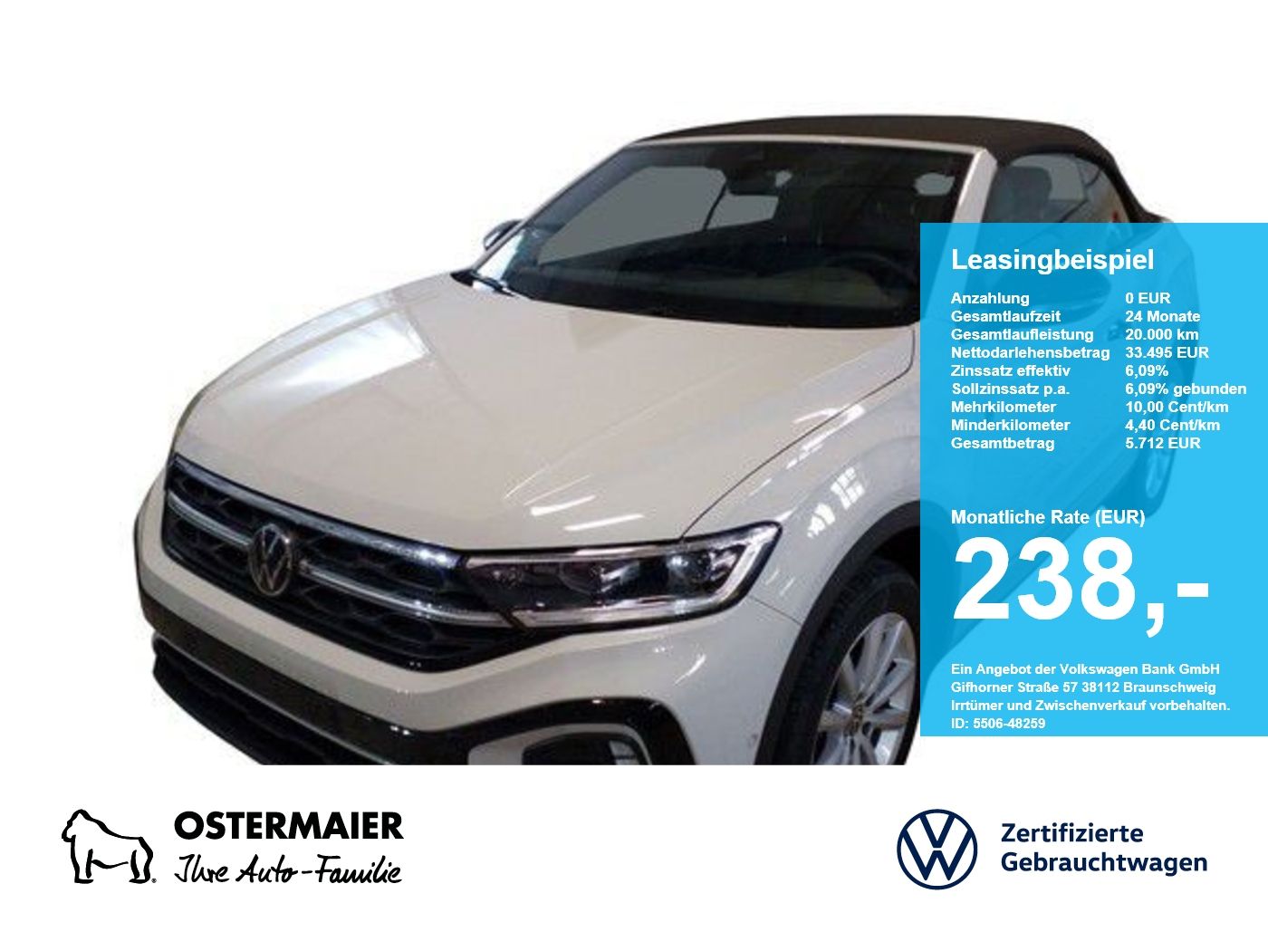 Volkswagen T-Roc Cabriolet R-LINE EDITION KARMANN 1.5TSI 15
