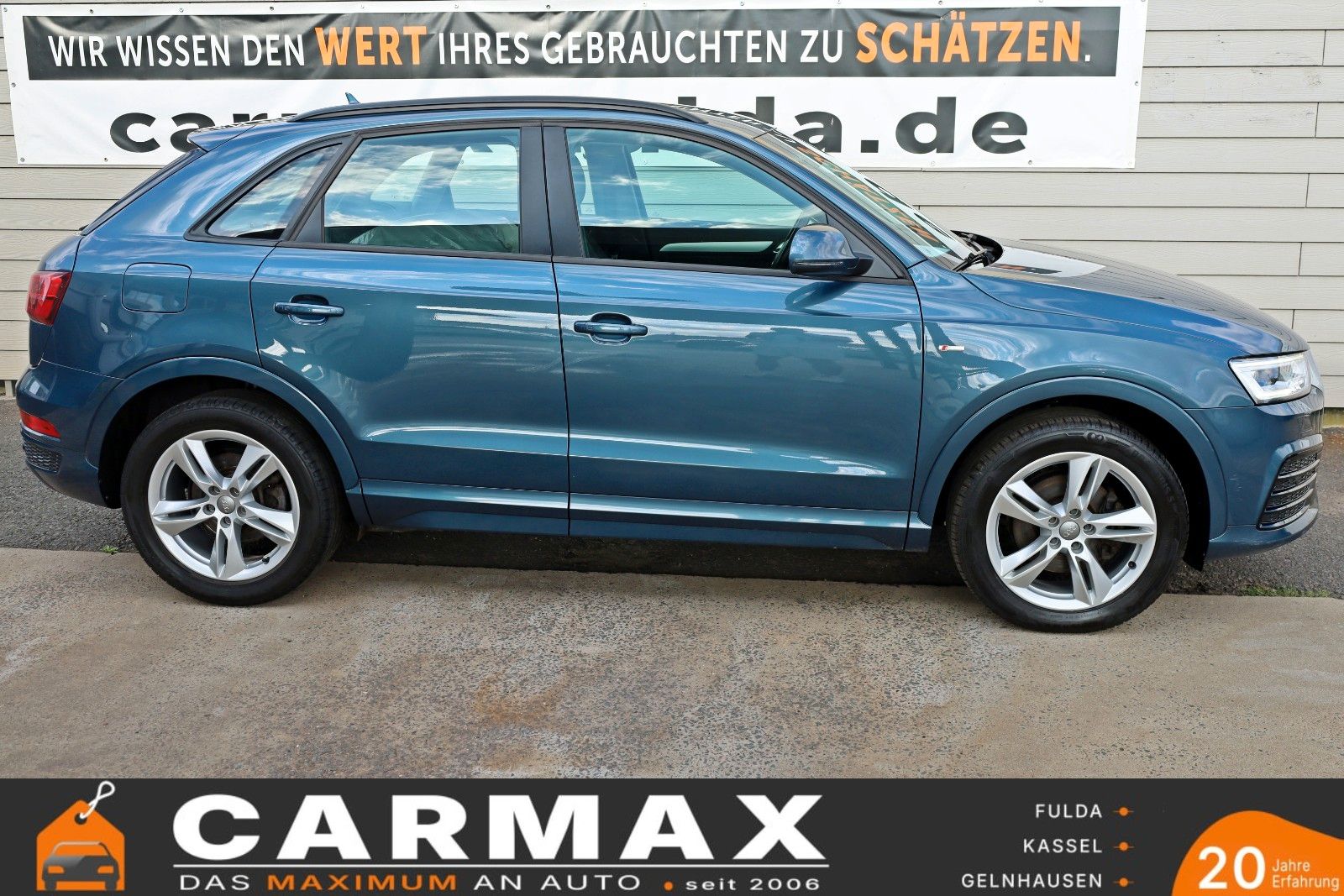 Fahrzeugabbildung Audi Q3 S Line, Navi,LED,Keyless,PDC,SH,AHK SR+WR