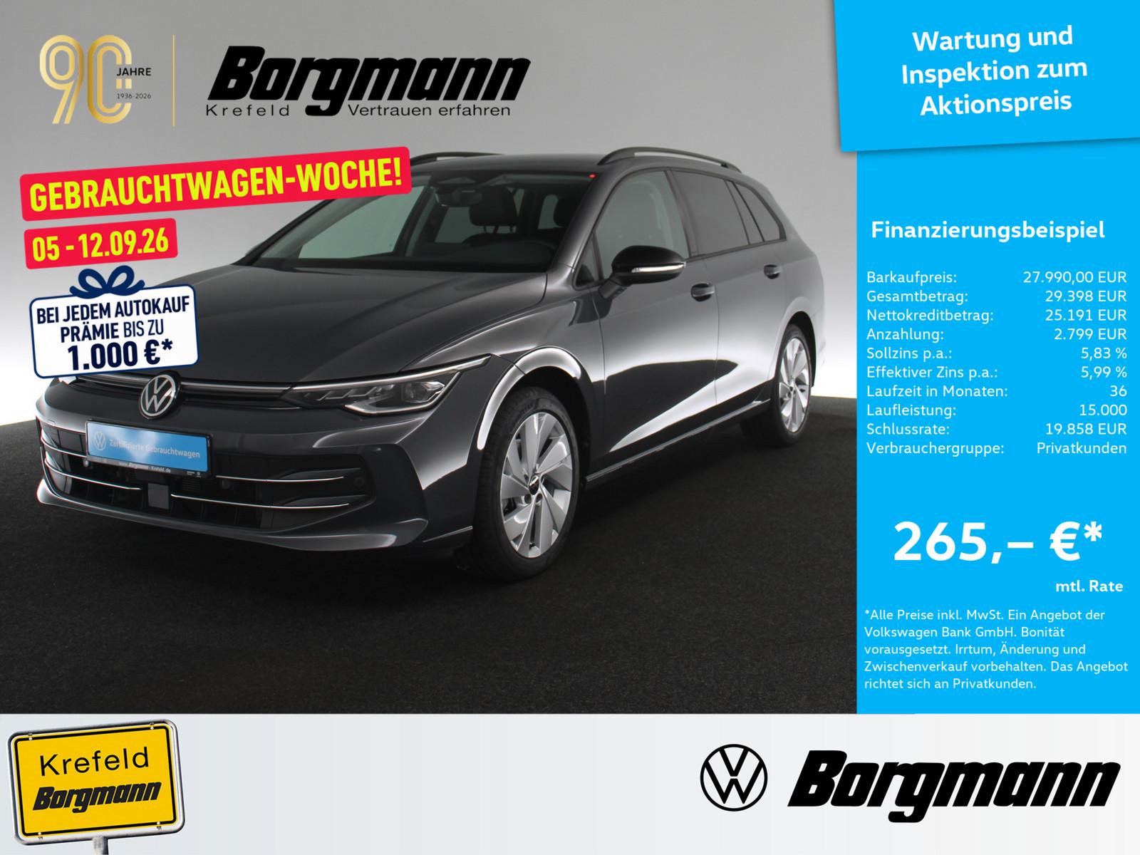 Volkswagen Golf VIII 1.5 eTSI Goal MATRIX-LED ACC KAMERA
