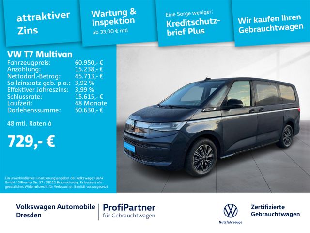 Volkswagen T7 Multivan Style LÜ NAV IQ-LED AHZV ACC TISCH