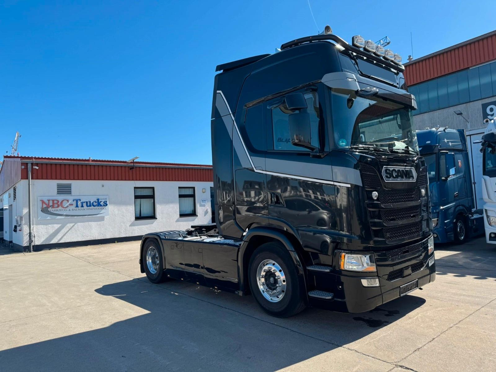 Scania S 500 * 2 X TANK  * ALCOA * LEDER * 1 HAND *HYDR