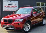 BMW X3 xDrive 20d Navi BiXenon AHK Leder - BMW X3: Rot