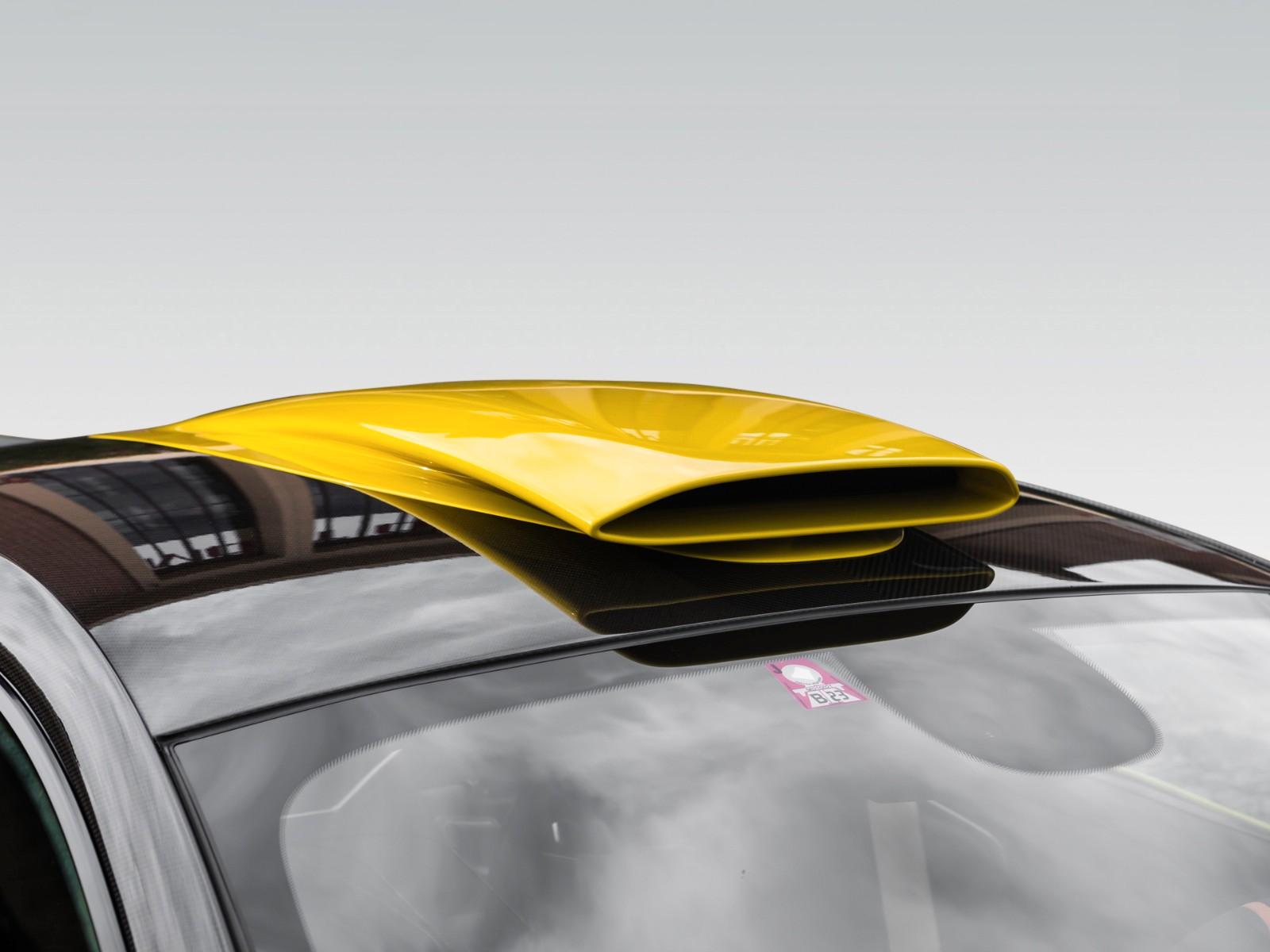 McLaren 600LT Coupé I Sicilian Yellow | MSO Roof Scoop