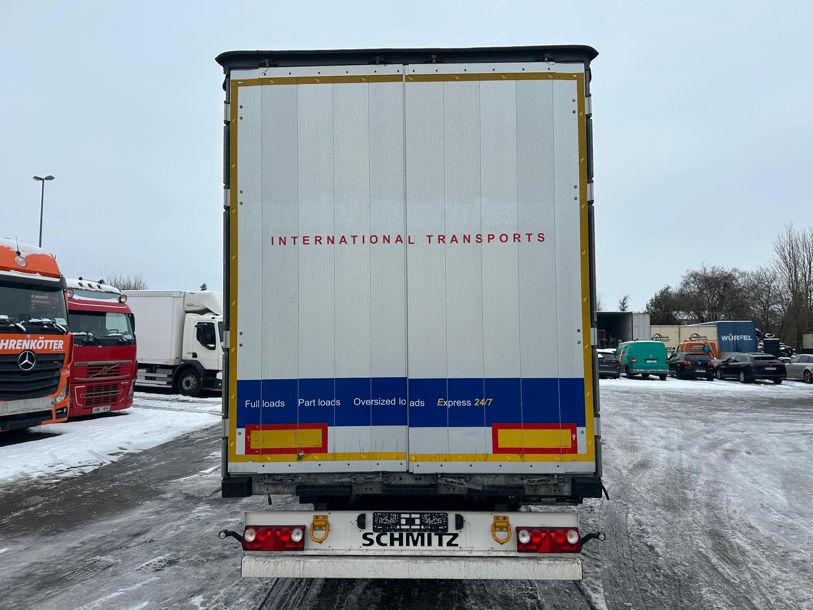 Schmitz Cargobull SCB S3T Curtainsider SAF Achsen